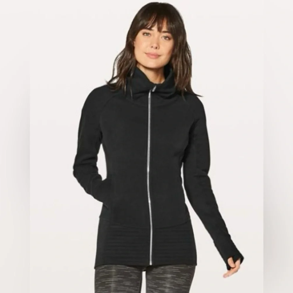 Lululemon Radiant Jacket Scuba Full Zip Sweater